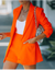 Variant image for Dames Set Blazer en Rok Casual Ademend Stof-25