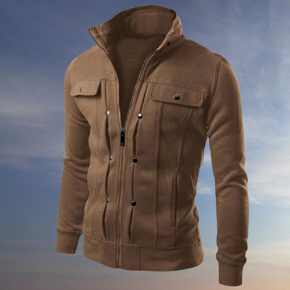 Variant image for Heren Winterjas Elegant Hoogwaardige Stof-33