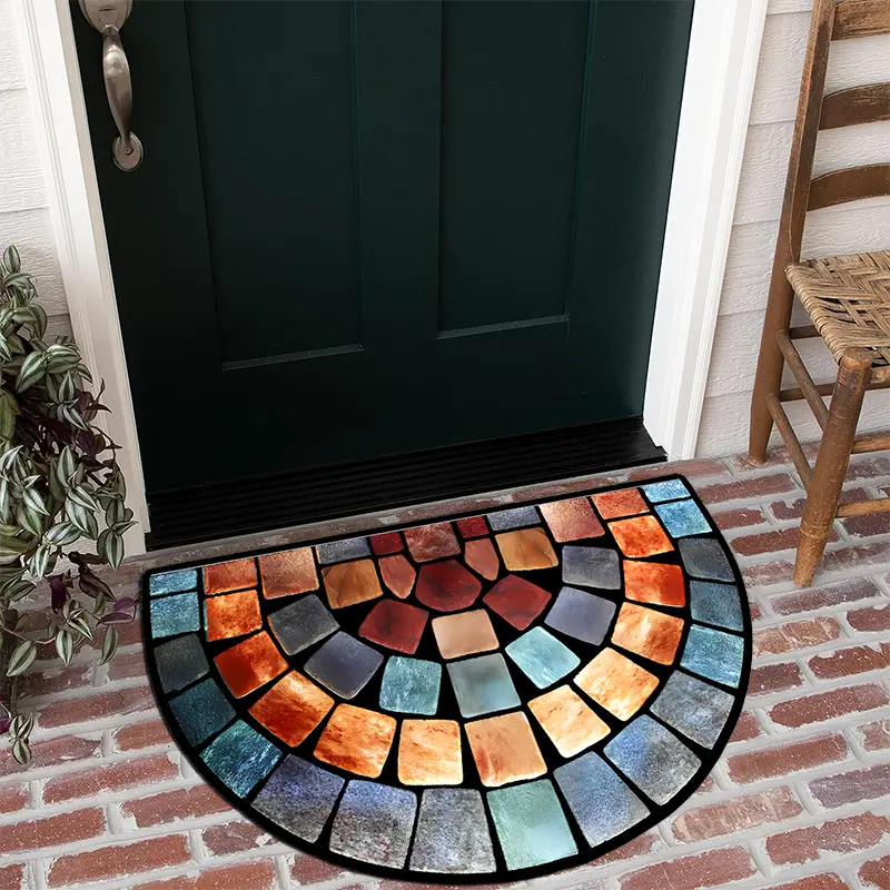 Deurmat Mediterrane Mozaïekstijl met Antislip 2