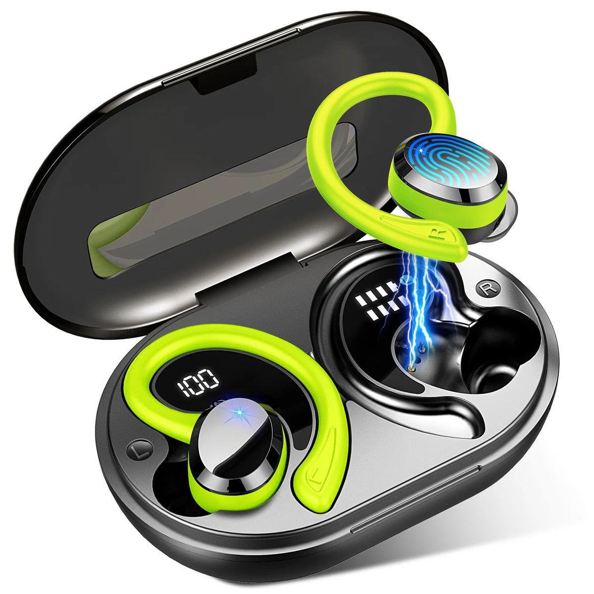 Draadloze Bluetooth Oordopjes met In-ear Ontwerp en Waterdichte Functie 13