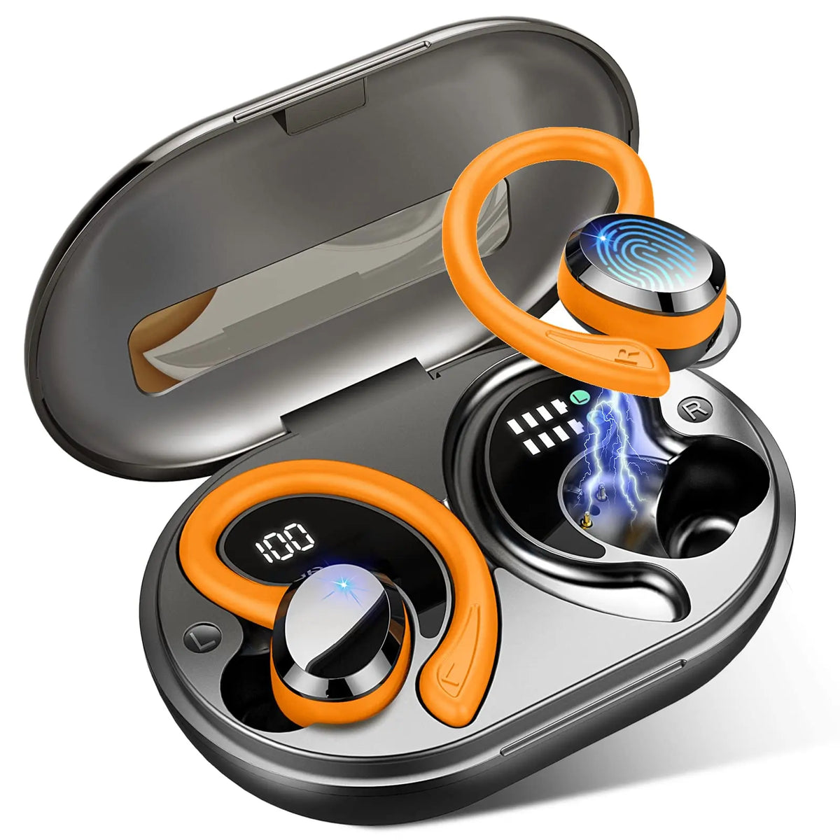 Draadloze Bluetooth Oordopjes met In-ear Ontwerp en Waterdichte Functie 6