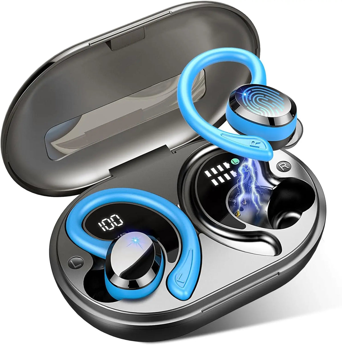 Draadloze Bluetooth Oordopjes met In-ear Ontwerp en Waterdichte Functie 8
