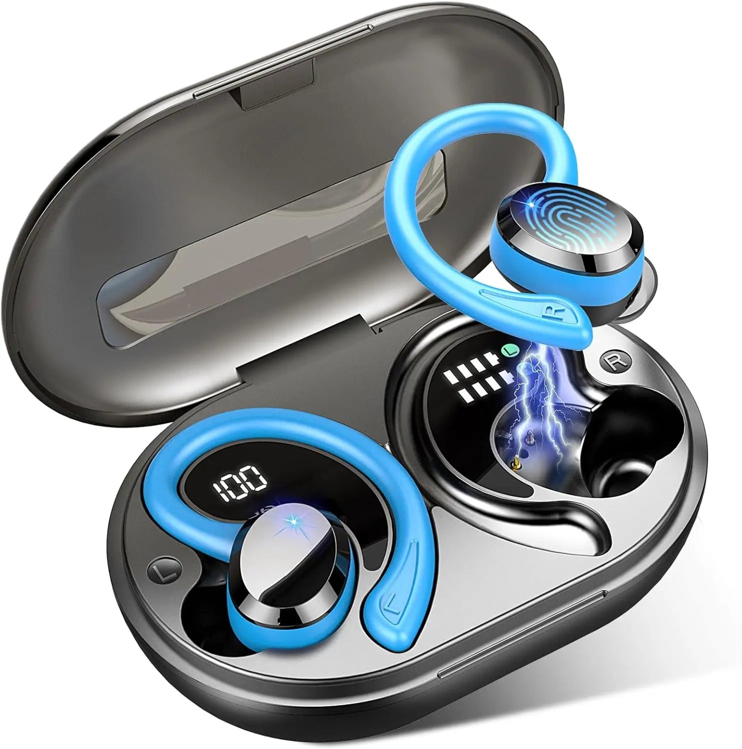 Draadloze Bluetooth Oordopjes met In-ear Ontwerp en Waterdichte Functie 8