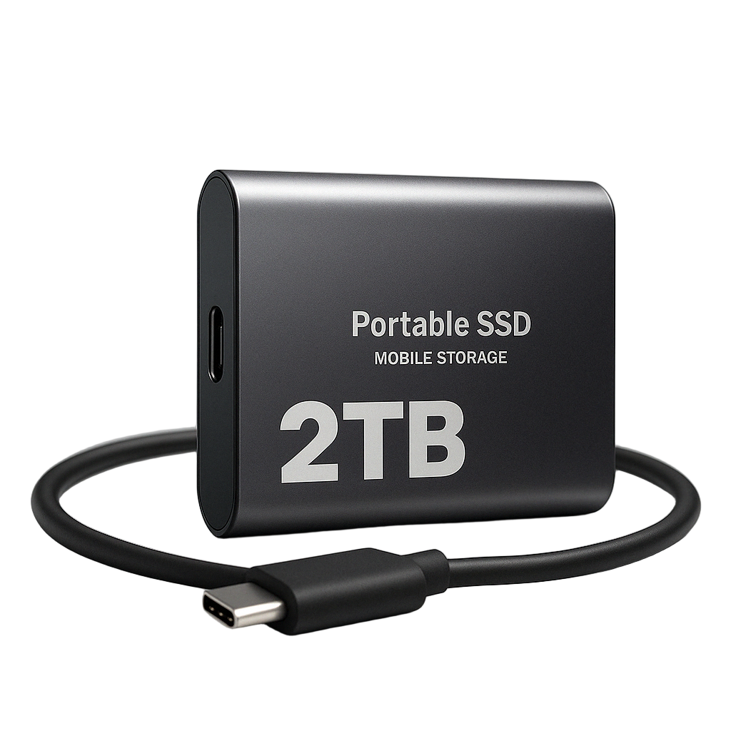 Draagbare SSD-opslag, externe hoge snelheid, USB-C 1050MB/s 0