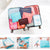 Dames Reis Packwürfel Set Blauw Multifunctioneel Waterdicht Polyester-4