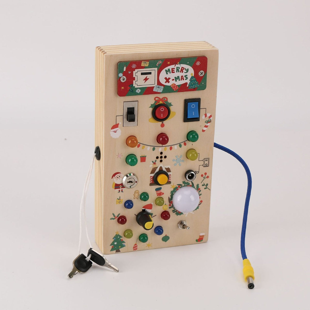 Educatief Activiteitenbord voor Peuters met LED-lampjes 3