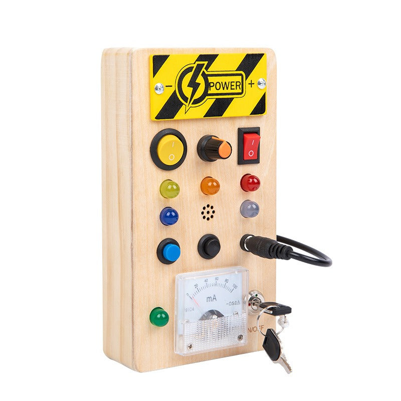 Educatief Activiteitenbord voor Peuters met LED-lampjes 4