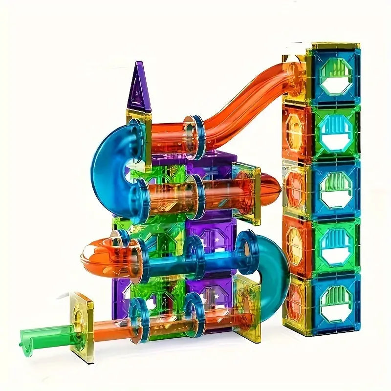 Educatieve Magnetische Bouwblokkenset voor Kinderen met LED-verlichting 0