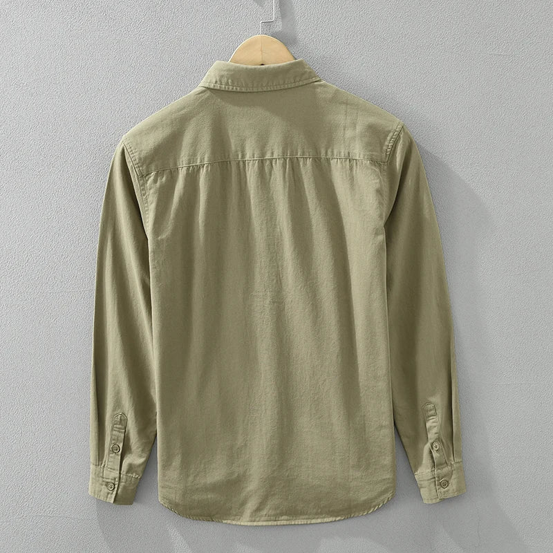 Heren Overhemd Casual Stijlvol Katoen Ergonomische Pasvorm 4