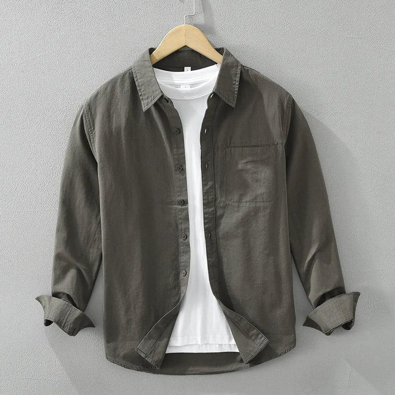 Heren Overhemd Casual Stijlvol Katoen Ergonomische Pasvorm 1