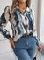 Variant image for Dames Shirt Marmeren Ontwerp Casual Katoen-12