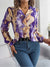 Variant image for Dames Shirt Marmeren Ontwerp Casual Katoen-17
