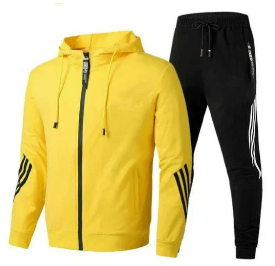 Heren Trainingspak Modern Comfortabel Polyester Casual Sportief-1