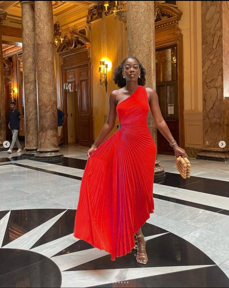 Feestelijke Kleding Dames Elegante Jurk Luxe Stoffen Mix 10