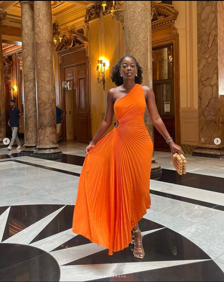 Feestelijke Kleding Dames Elegante Jurk Luxe Stoffen Mix 6