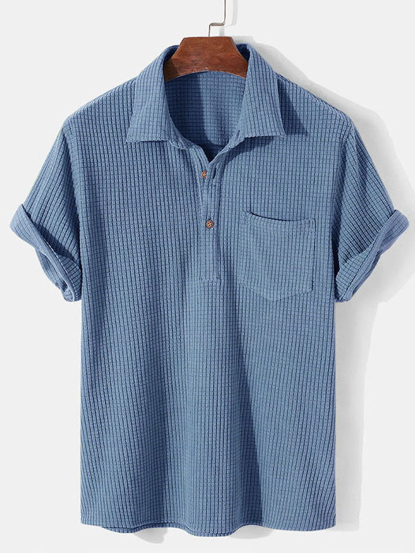 Variant image for Heren T Shirt Corduroy Stijlvol Lichtgewicht Comfortabel-15