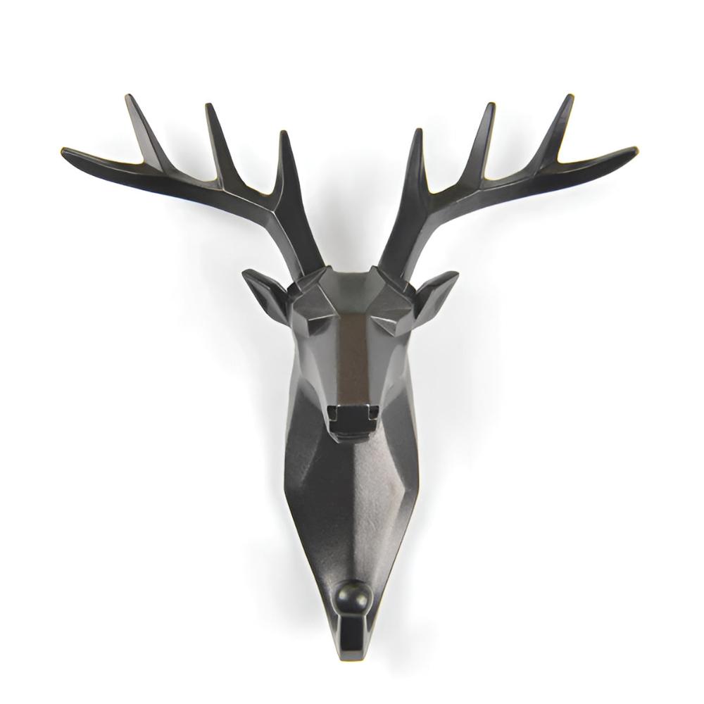 Geometrische Dierenkop Muurhaak Modern Design 0