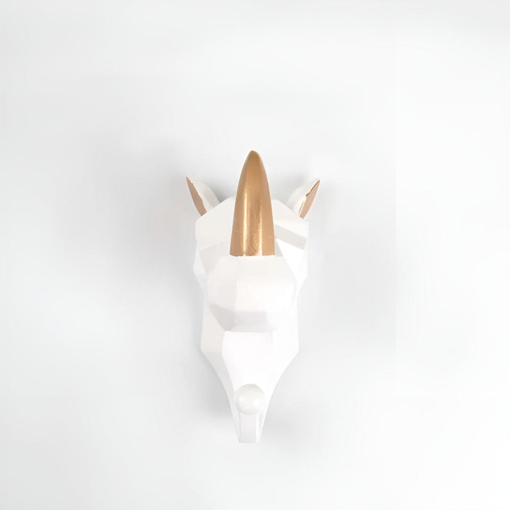 Geometrische Dierenkop Muurhaak Modern Design 14