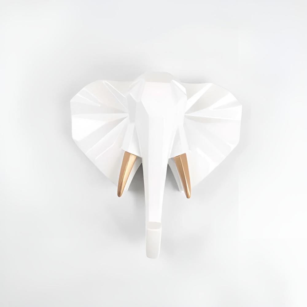 Geometrische Dierenkop Muurhaak Modern Design 16