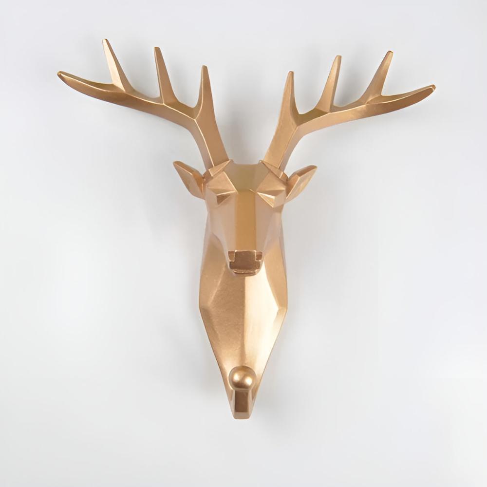 Geometrische Dierenkop Muurhaak Modern Design 19