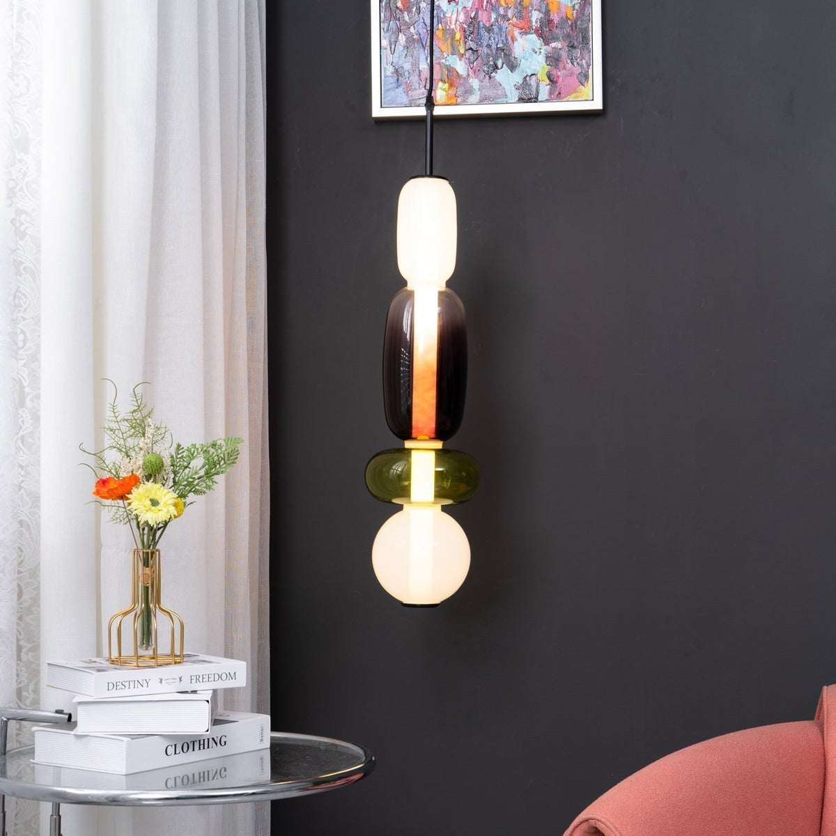 Glazen Hanglamp Modern Design 4
