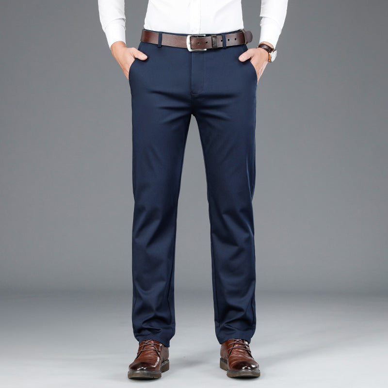 Heren Pantalon Casual Ademend Materiaal voor Comfort en Stijl-1