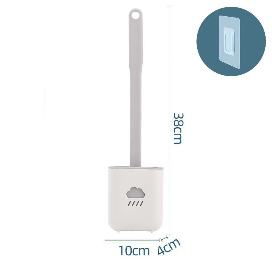 Flexibele Silicone Toiletborstel