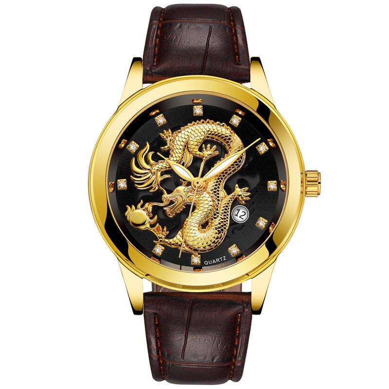 Ultradun Golden Dragon Horloge