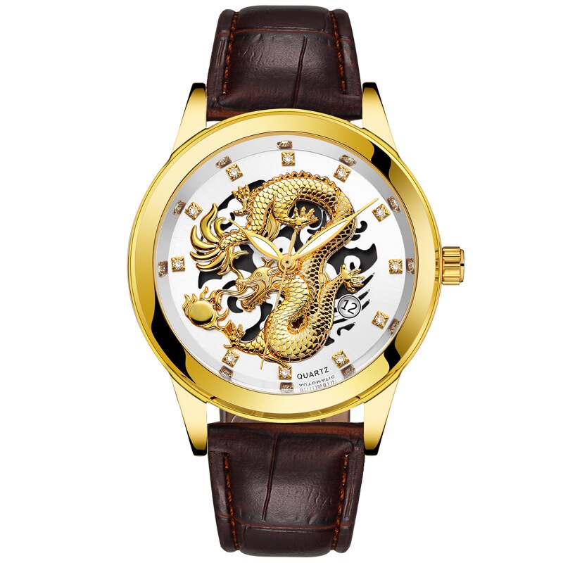 Ultradun Golden Dragon Horloge