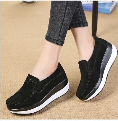 Vrouwen Slip-On Moccasin Schoenen