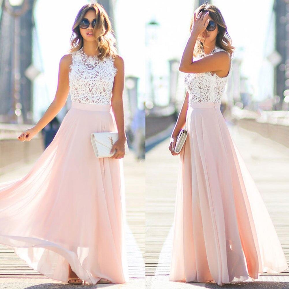 Variant image for Dames Zomerjurk Kant Elegante Pasvorm voor Speciale Gelegenheden-1