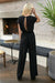Dames Jumpsuit Luchtige Stijl Met Wijde Pijpen Van Zacht Materiaal-2