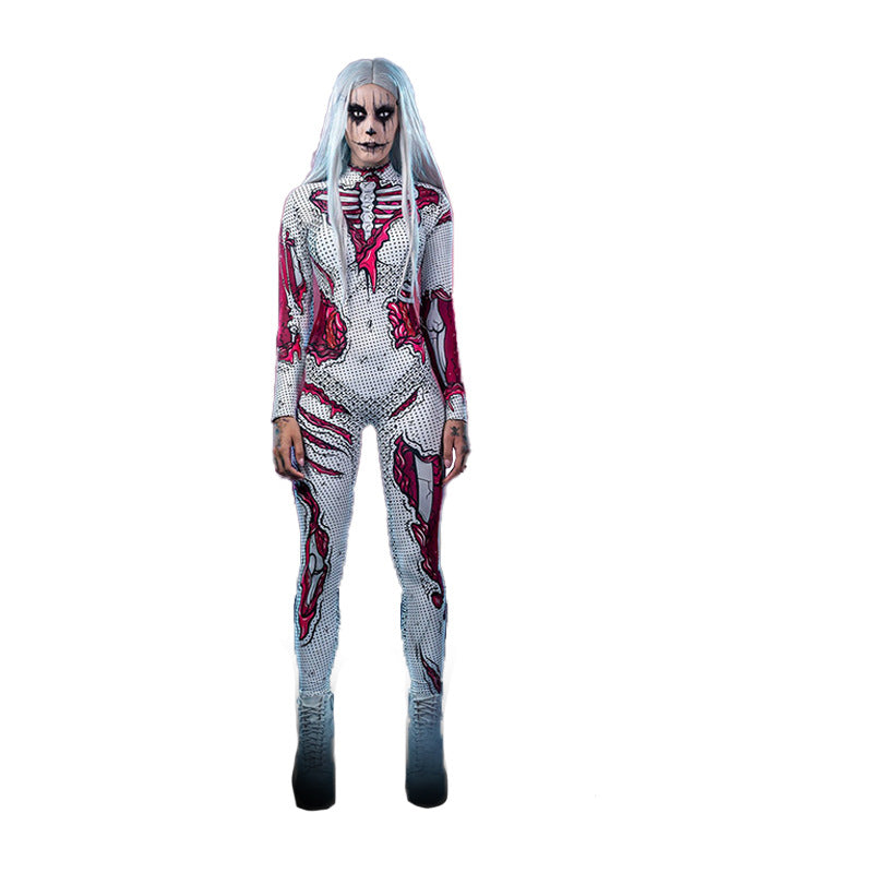 Halloween Kostuum Volledige Bedrukking voor Mannen en Vrouwen 4