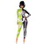 Halloween Kostuum voor Dames en Heren, Half Mumie Half Skelett 0