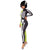 Halloween Kostuum voor Dames en Heren, Half Mumie Half Skelett 1
