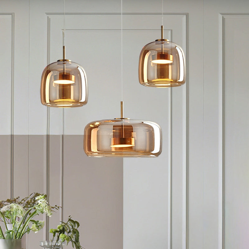 Hanglamp Retro Design Goud 2