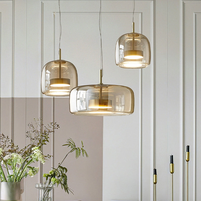 Hanglamp Retro Design Goud 3