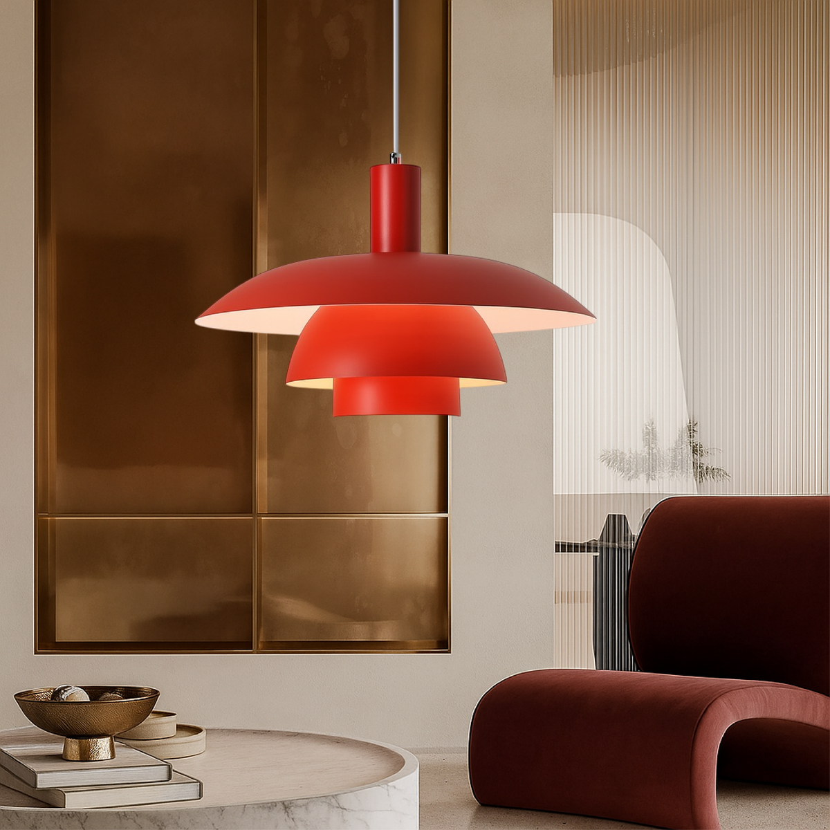Hanglamp in Deense Stijl voor Thuis 11