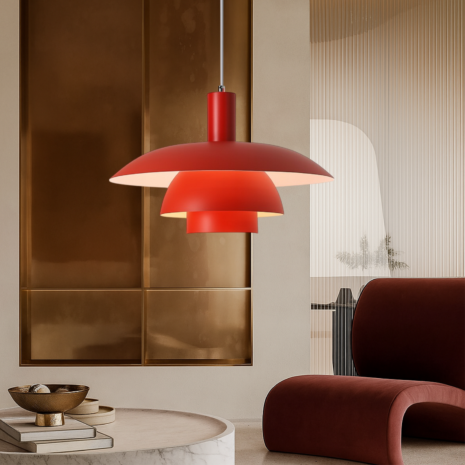 Hanglamp in Deense Stijl voor Thuis 11