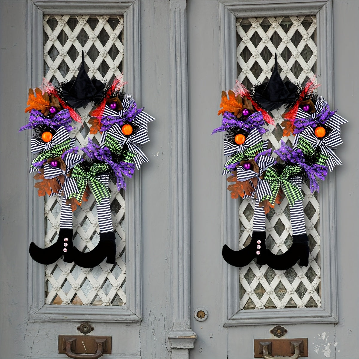 Heksenpoten Deurkrans voor Halloween Decoratie 4