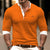 Heren Langzijdig Shirt Stijlvol Katoen Longsleeve-1
