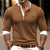 Variant image for Heren Langzijdig Shirt Stijlvol Katoen Longsleeve-7