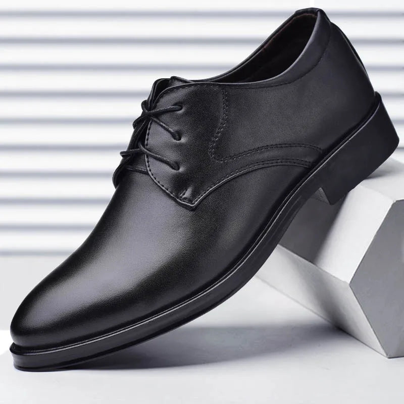 Heren Klassieke Oxfords Schoenen Leer 3