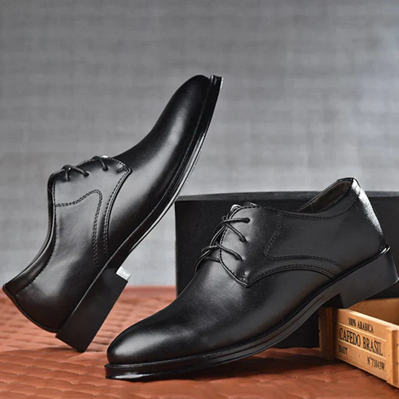 Heren Klassieke Oxfords Schoenen Leer 6