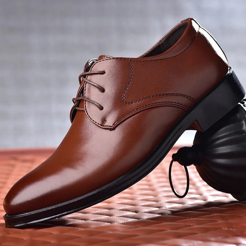 Heren Klassieke Oxfords Schoenen Leer 2