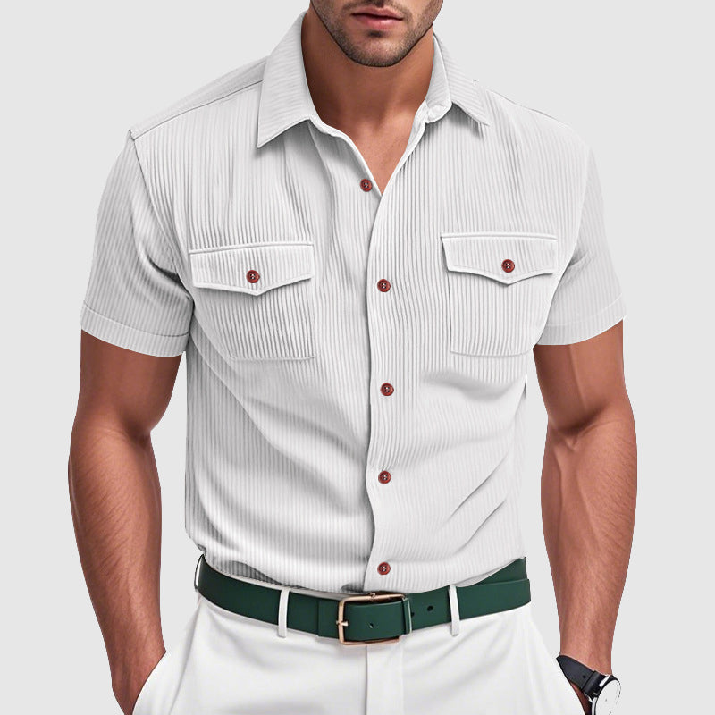 Heren Avontuurlijke Overhemd Casual 2