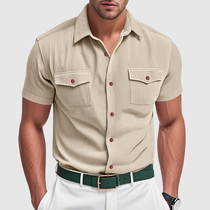 Heren Avontuurlijke Overhemd Casual 4