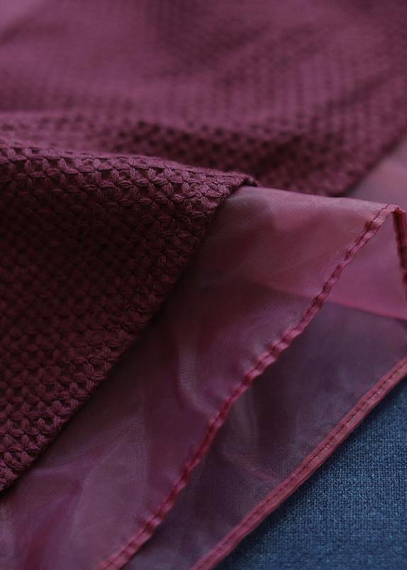 Heren Baggy Shirt met Patchwork en Kraag 4