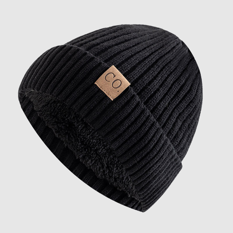 Heren Beanie Nauwsluitend Met Geribbelde Accenten 2