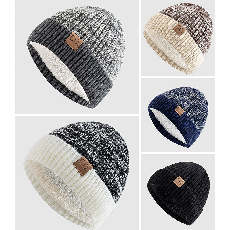 Heren Beanie Nauwsluitend Met Geribbelde Accenten 6